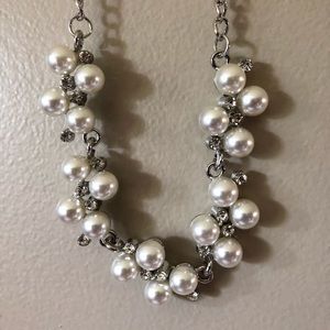 Paparazzi Pearl Beaded Necklace with Earrings NWT